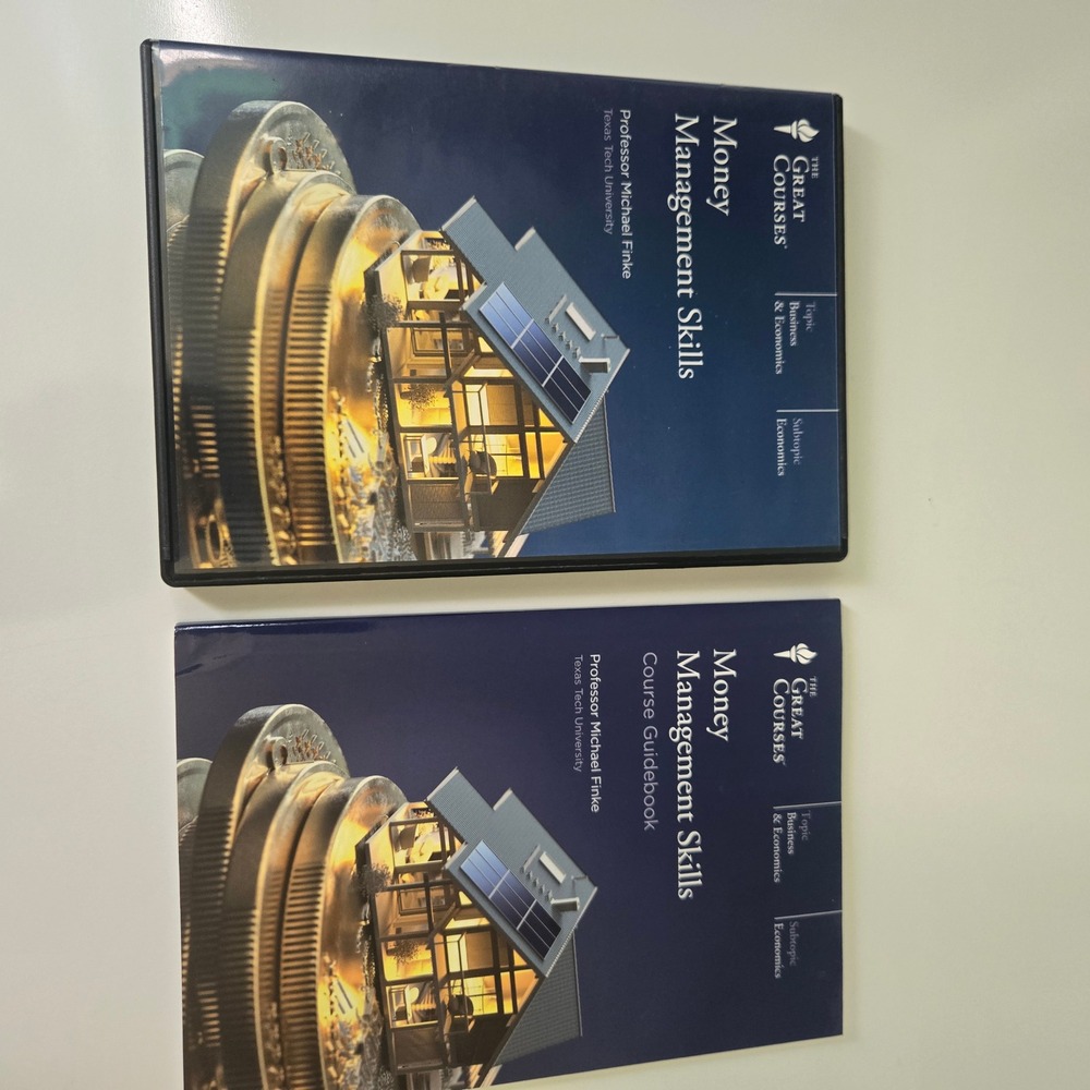 The Great Courses Money Management Skills‎ DVD & Guidebook Michael Finke 5231